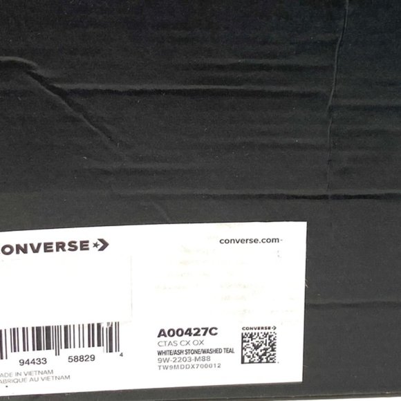 Converse Chuck Taylor All Star CX Low Top Gray Women Canvas Sneakers A00427C - Picture 2 of 11